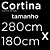 Cortina para Varão 280 x 180cm Voil Trabalhado com Forro Rosa Bebê Provence - Izaltex - Imagem 5