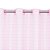 Cortina para Varão 280 x 180cm Voil Trabalhado com Forro Rosa Bebê Provence - Izaltex - Imagem 1