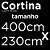Cortina para Varão 400 x 230cm Voil Trabalhado com Forro Rosa Bebê Provence - Izaltex - Imagem 5