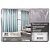 Cortina Ferrara Izaltex London Prata com Ilhós Cromado 400x230cm - Imagem 4