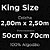Colcha King Size Dohler Piquet 3 Peças Bege - Imagem 5