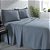 Colcha Queen Size Dohler Piquet 3 Peças Azul - Imagem 1