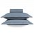 Colcha King Size Dohler Piquet 3 Peças Azul - Imagem 2