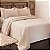 Colcha Queen Size Piquet Bege Becadecor - Imagem 1