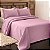 Colcha Queen Size Piquet Rosê Becadecor - Imagem 1