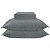 Colcha King Size Piquet Cinza Médio Becadecor - Imagem 2
