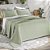 Colcha King Size Dohler Londres 3 Peças Verde - Imagem 1