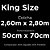 Colcha King Size Piquet Taupe 3 Peças Becadecor - Imagem 5
