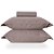 Colcha King Size Piquet Taupe 3 Peças Becadecor - Imagem 1