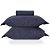 Colcha Casal Piquet Chumbo 3 Peças Becadecor - Imagem 2