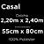 Colcha Casal Hedrons Century Rosa Chá 3 Peças - Imagem 6