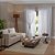 Cortina de Renda com Forro Clássica Pantalla Interlar 300x180cm Branca - Imagem 1