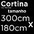Cortina de Renda com Forro Clássica Pantalla Interlar 300x180cm Desert - Imagem 4