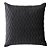 Almofada com enchimento Jolitex 43x43cm Dunas Preta - Imagem 1