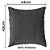 Capa de Almofada Jolitex 43x43cm Dunas Cinza - Imagem 5