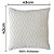 Capa de Almofada Jolitex 43x43cm Dunas Bege - Imagem 5