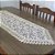 Caminho de Mesa Rendado 40x140cm Bege - Imagem 1