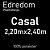 Edredom Casal Plush/Sherpa Hedrons Liso Cevada - Imagem 5
