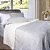 Kit Edredom Casal Dupla Face Plush/Sherpa Europa Cinza Inox 3 Peças - Imagem 2