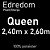 Edredom Queen Size Plush/Sherpa Hedrons Liso Cevada - Imagem 5