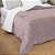 Edredom Casal Dupla Face com Sherpa Dias Calmos Rosa - Imagem 1