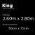 Colcha King Size Provence 3 Peças Branco - Imagem 4