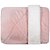 Edredom King Size Plush/Sherpa Hedrons Liso Rosa Poema - Imagem 2