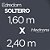 Edredom Solteiro Plush/Sherpa Hedrons Liso Rosa Poema - Imagem 5