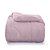Edredom Queen Size Plush Hedrons Inove Liso Rosa Poema - Imagem 2