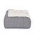 Edredom King Size Plush/Sherpa Hedrons Liso Cinza Cromo - Imagem 2