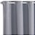 Cortina Blackout de Tecido Liso 2.60 x 2.30 Mts Vivalutex Lisboa Cinza - Imagem 1