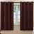 Cortina Blackout de Tecido Liso 2.60 x 2.30 Mts Vivalutex Lisboa Tabaco - Imagem 2