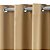 Cortina Blackout de Tecido Liso 4.00 x 2.30 Mts Vivalutex Lisboa Bege - Imagem 1