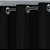 Cortina Blackout de Tecido Liso 4.00 x 2.30 Mts Vivalutex Lisboa Preta - Imagem 2