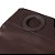 Cortina Blackout de Tecido Liso 4.00 x 2.50 Mts Vivalutex Lisboa Tabaco - Imagem 2