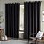Cortina Blackout de Tecido Liso 2.60 x 2.30 Mts Vivalutex Lisboa Preto - Imagem 1