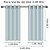 Cortina Blackout de Tecido Liso 2.60 x 2.30 Mts Vivalutex Lisboa Oceano - Imagem 5