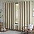 Cortina Blackout de Tecido Liso 2.60 x 1.80Mts Vivalutex Lisboa Bege - Imagem 1
