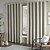 Cortina Blackout de Tecido Liso 4.00 x 2.50 Mts Vivalutex Lisboa Marfim - Imagem 1
