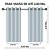 Cortina Linho Tresset com Forro 4.00 x 2.30 Mts Vivalutex Jade Branca - Imagem 6