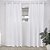 Cortina Linho Strip Voil com Forro 3.00 x 2.30 Mts Vivalutex Lotus Branca - Imagem 1