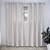 Cortina Linho Strip Voil com Forro 3.00 x 2.30 Mts Vivalutex Lotus Bege - Imagem 1