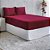 Jogo de Lençol e Fronha King Size Bella Enxovais Plush 3 Peças Bella Dreams Ruby - Imagem 4