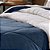 Edredom King Size Plush/Sherpa Hedrons Inove Liso Mariner - Imagem 4
