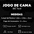 Jogo de Cama Queen Size Plush 4 Peças BBC Têxtil Chumbo - Imagem 7