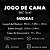 Jogo de Cama Solteiro Plush 3 Peças BBC Têxtil Chumbo - Imagem 7