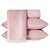 Jogo de Cama Queen Size Plush 4 Peças BBC Têxtil Rosa - Imagem 1
