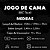 Jogo de Cama Queen Size Plush 4 Peças BBC Têxtil Fendi - Imagem 7
