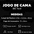 Jogo de Cama King Size Plush 3 Peças BBC Têxtil Cereja - Imagem 7