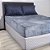 Jogo de Cama King Size Plush 3 Peças BBC Têxtil Azul - Imagem 4